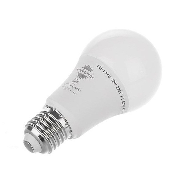 لامپ LED حبابدار 12 وات -مهتابی E27 پارس شهاب