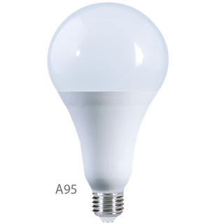 لامپ LED حبابدار 30 وات مهتابی E27 شیاردار آفتاب