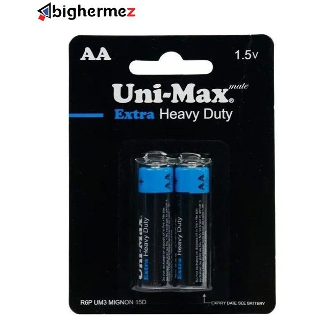 باطری یونی مکس قلمی سوپر -انرژی کارت داری 2 عددی UB-R6P-
