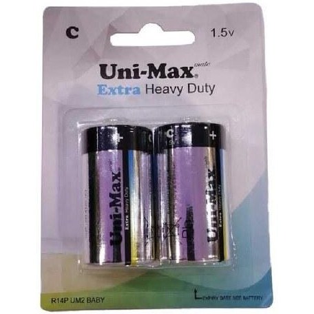 باطری یونی مکس متوسط سوپر -انرژی کارت داری 2 عددی UB-R14P-