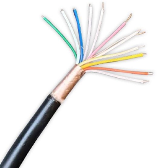 كابل 6 زوج 0.6 هوايي مس -متري بافه گلستان