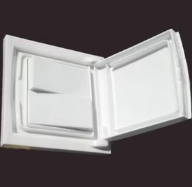 کلید -دوپل IP44 توكار ارام بارانی سفید خیام