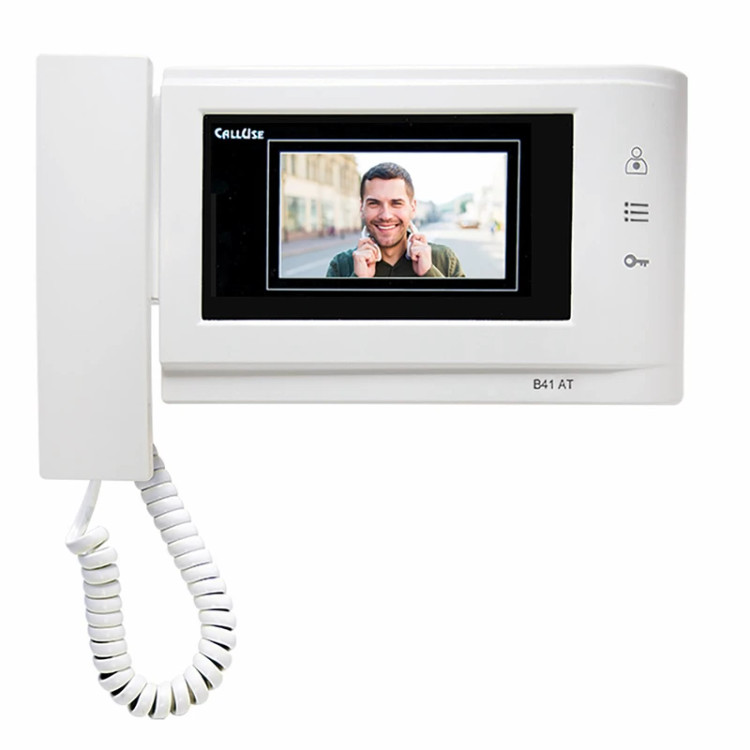 مانیتور آیفون تصویری 4.3 اینچ کالیوز مدل بهار CU-B41A-T مشکی مات ساده