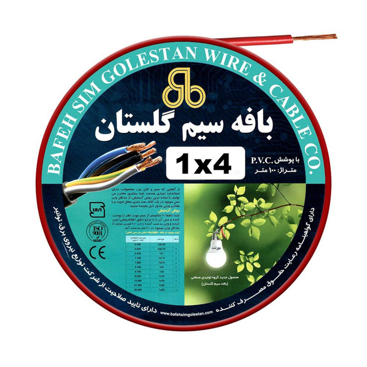 سیم برق افشان 4 در 1 بافه گلستان