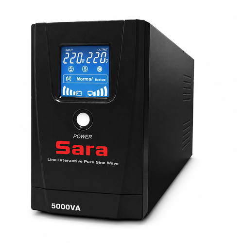 مبدل UPS استابیلایزر سینوسی سارا الکتریک 5000 ولت آمپر مدل لاین