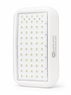 چراغ اضطراری هوشمند شارژی 60 LED و 7 وات مدل NE110 نامین نور