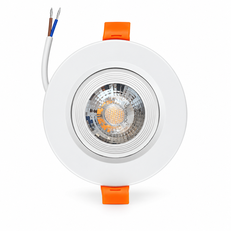 چراغ هالوژن 6 وات توکار SMD مهتابی گرد پارس شهاب