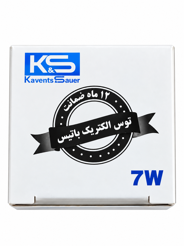 لامپ LED اشکی 7 وات مهتابی مات E14 توس