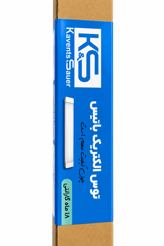 چراغ LED براکت خطی 40 وات مهتابی توس 60cm