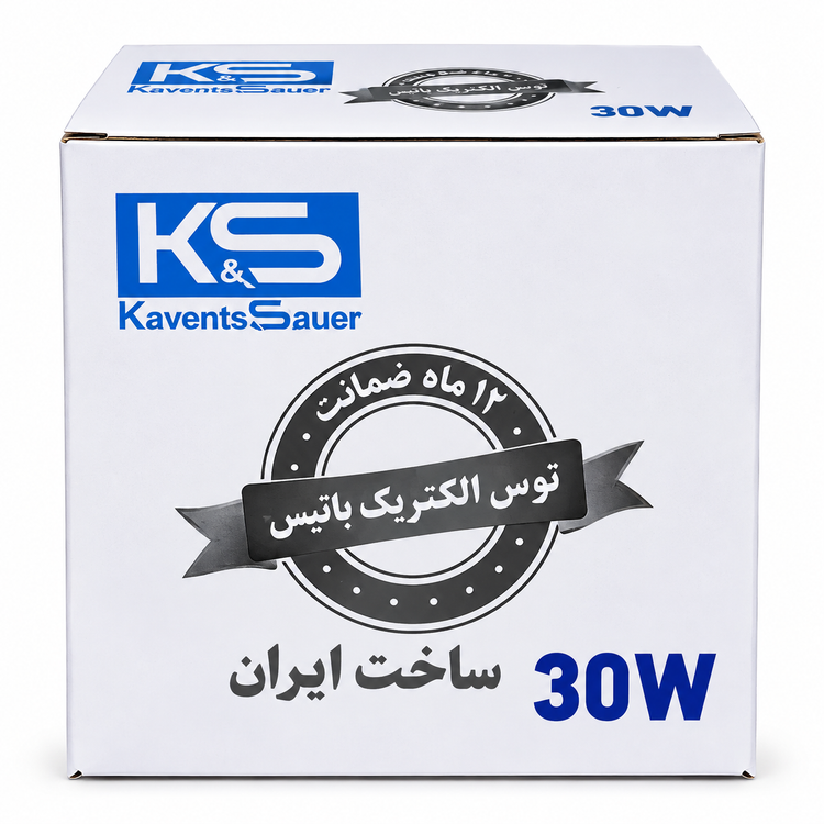 لامپ LED حبابدار 30 وات مهتابی E27 استوانه ای توس