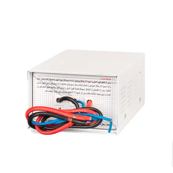 محافظ ولتاژ فلزی 12000 ولتآمپر سارا الکتریک مدل 121T