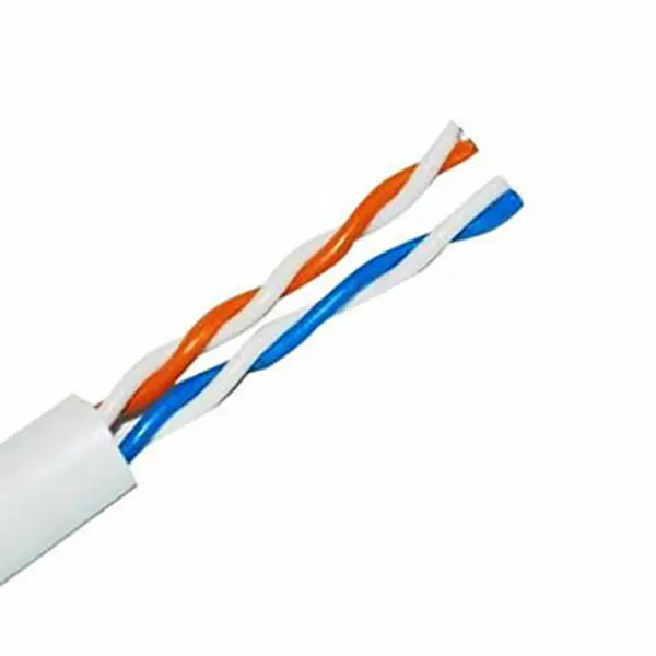کابل تلفن 2 زوج هوایی مس 0.6 متری بافه گلستان