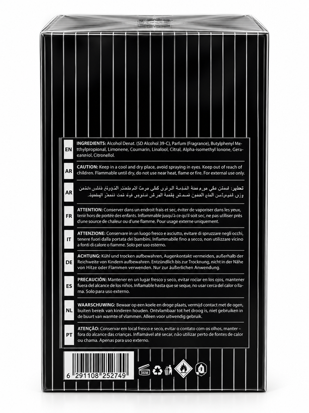 ادوپرفیوم مردانه پگاسنت مدل Pegascent Pour Homme حجم 100 میلیلیتر