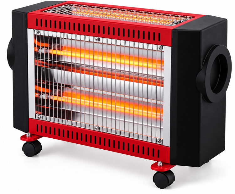 بخاری برقی آگرین مدل IZ2800B چهار شعله بدون فن