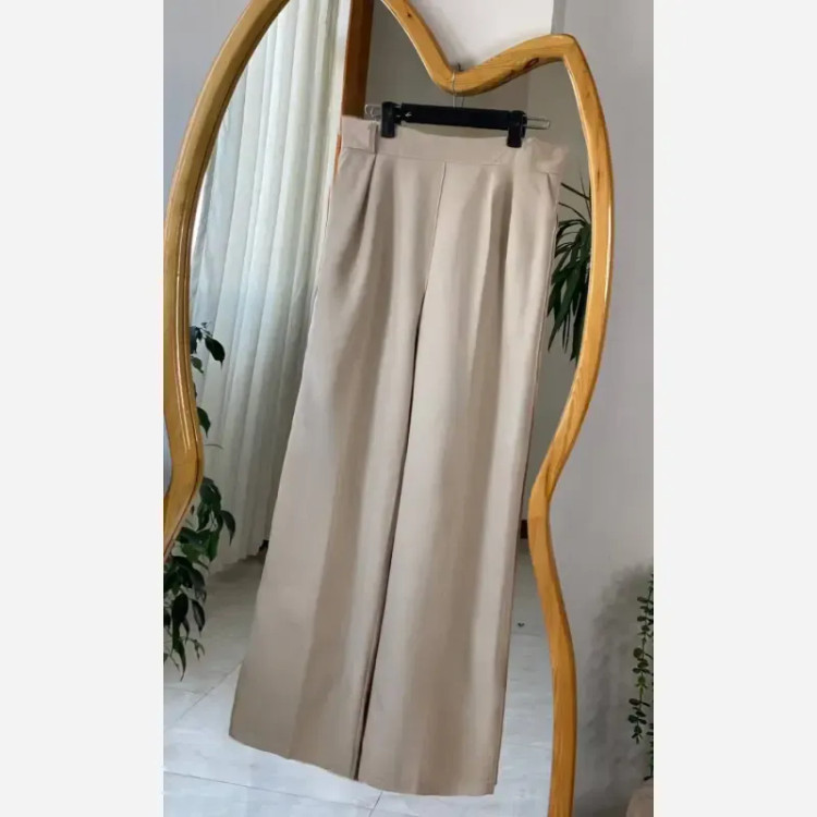 شلوار بگ تنسل میله ای زنانه