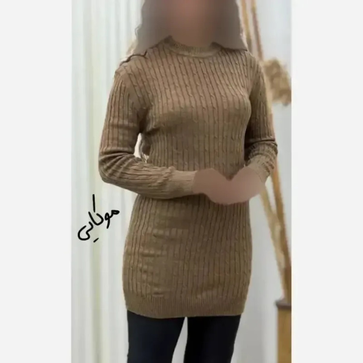 تونیک بافت زنانه ماهلین گپ الیاف آکریلیک ترک فری سایز