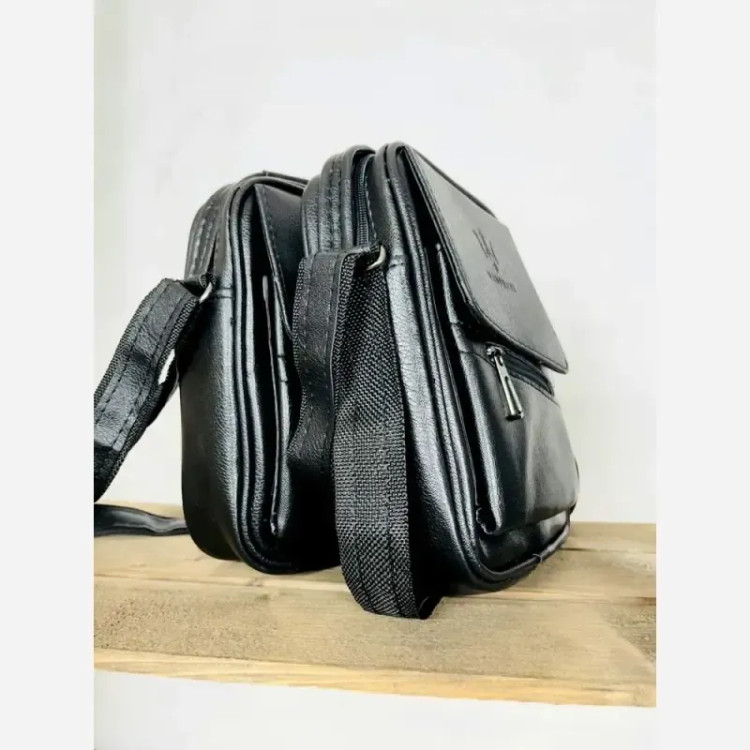 کیف مردانه زیپ مورب سایز کوچک