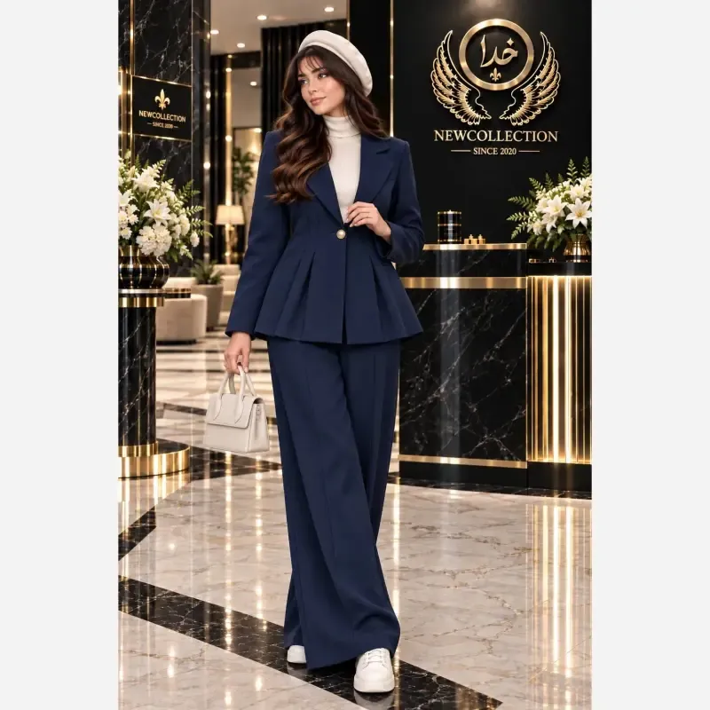 ست هدیه زنانه جنس سوپرمازراتی گرم بالا فری سایز 38 تا 46