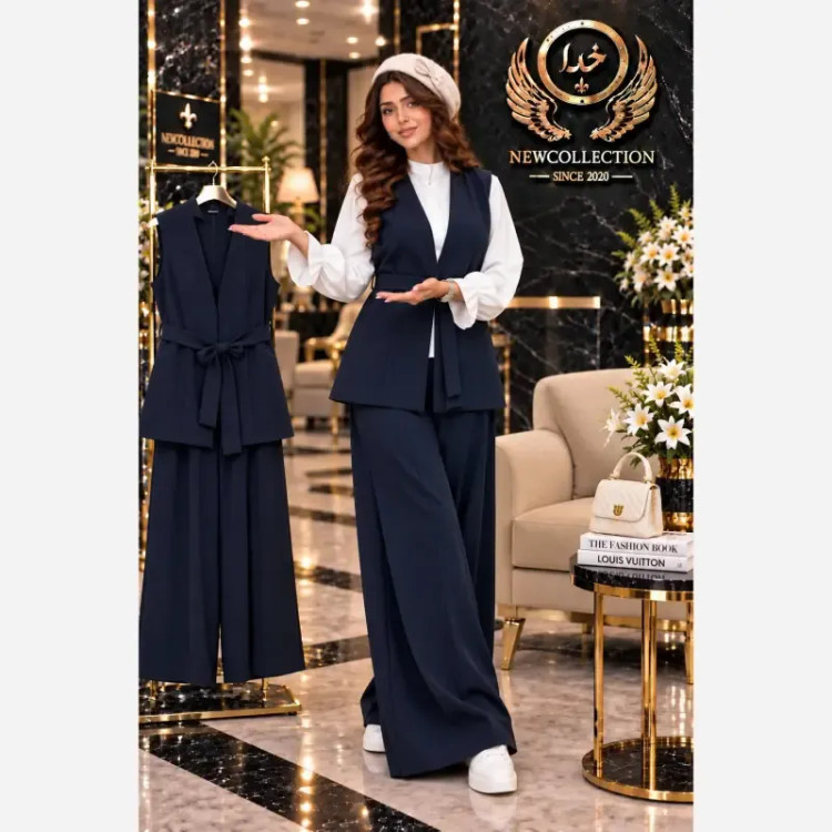 ست چهارتیکه زنانه مدل ملنا جنس بزیاق ریزشی