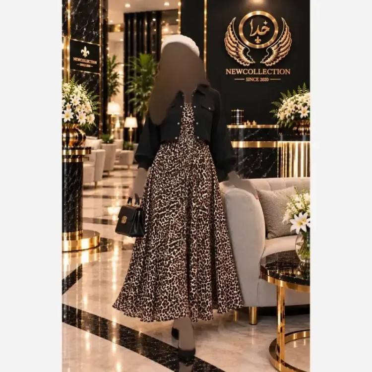 ست دیبا کت و ساحلی جنس زیره بوگاتی و رویه صوفیا فری سایز 38 تا 46
