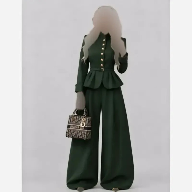 کت و شلوار زنانه جنس مازراتی وارداتی سایز 1 و 2