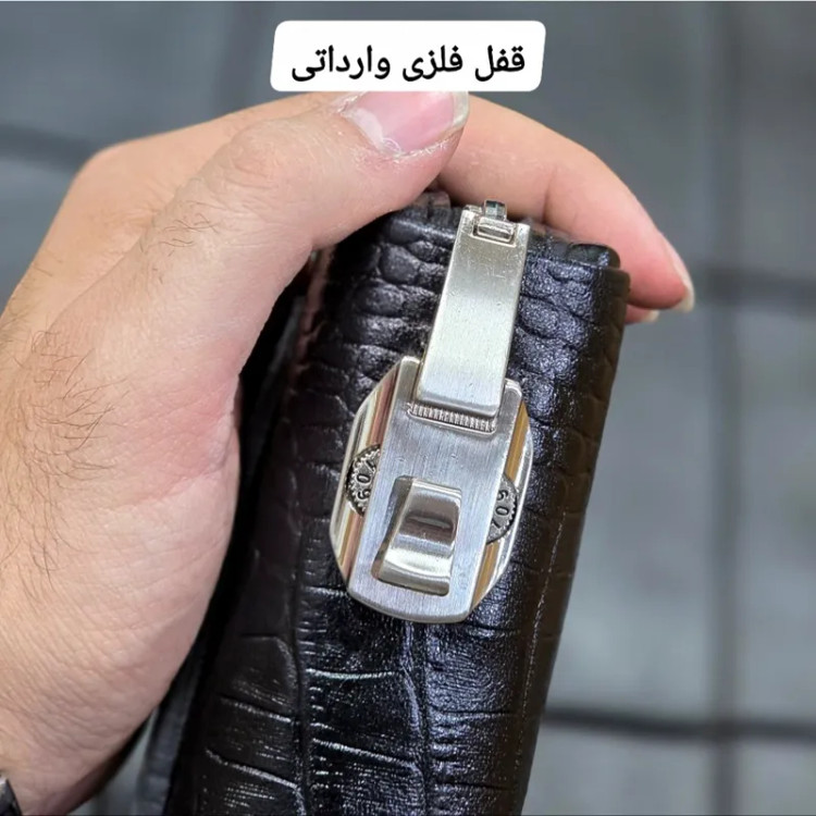 کیف دستی پاسپورتی چرم طبیعی مردانه و زنانه مدل مچی و دستی
