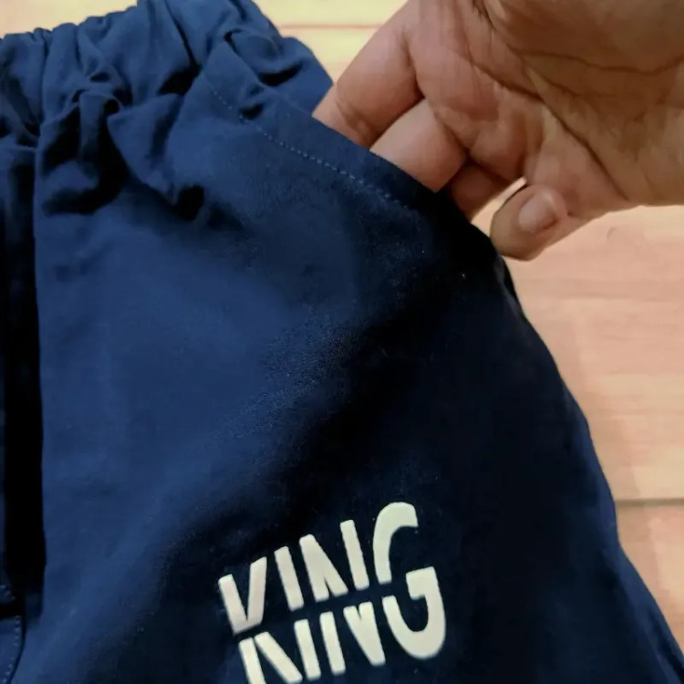 تیشرت شلوار نوجوان طرح king پنبهای سایز 55 تا 70
