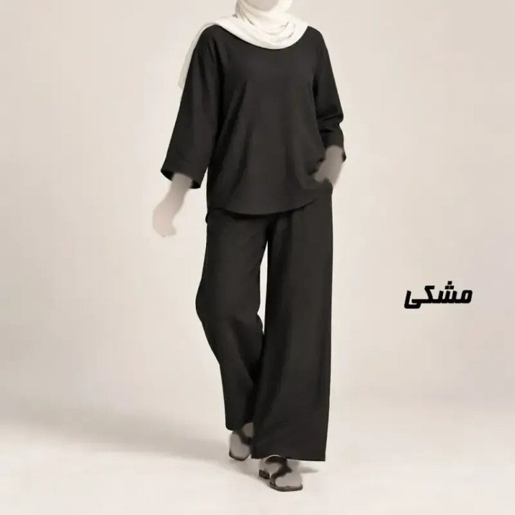 ست بلوز شلوار زنانه صوفیا فری سایز مناسب تا سایز 50