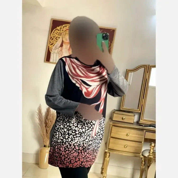 تونیک ساحل جنس گلکسی و فانریپ فری سایز