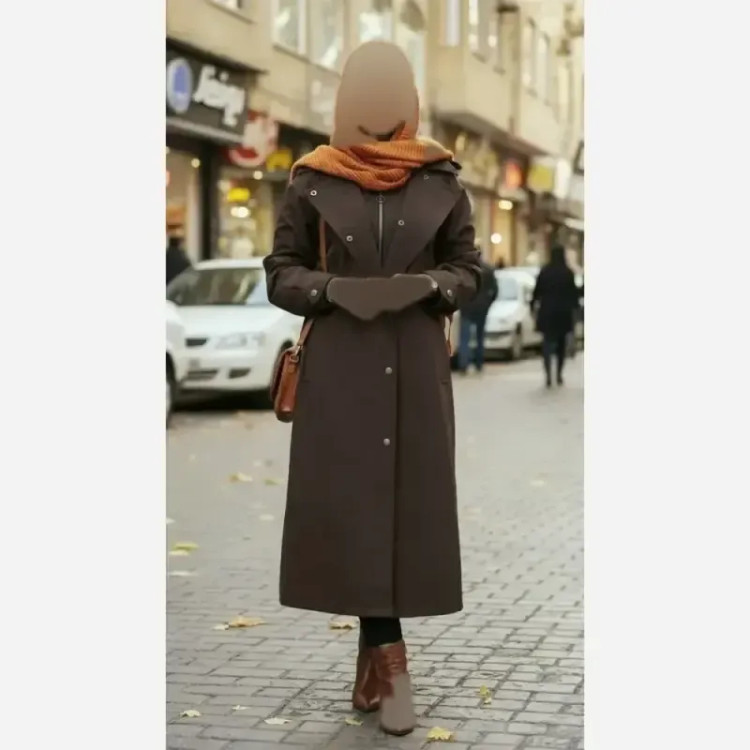 بارانی آستردار زنانه مدل آدرینا کتان زارا سایز 38 تا 50